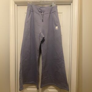 Adidas wide-leg sweat pants